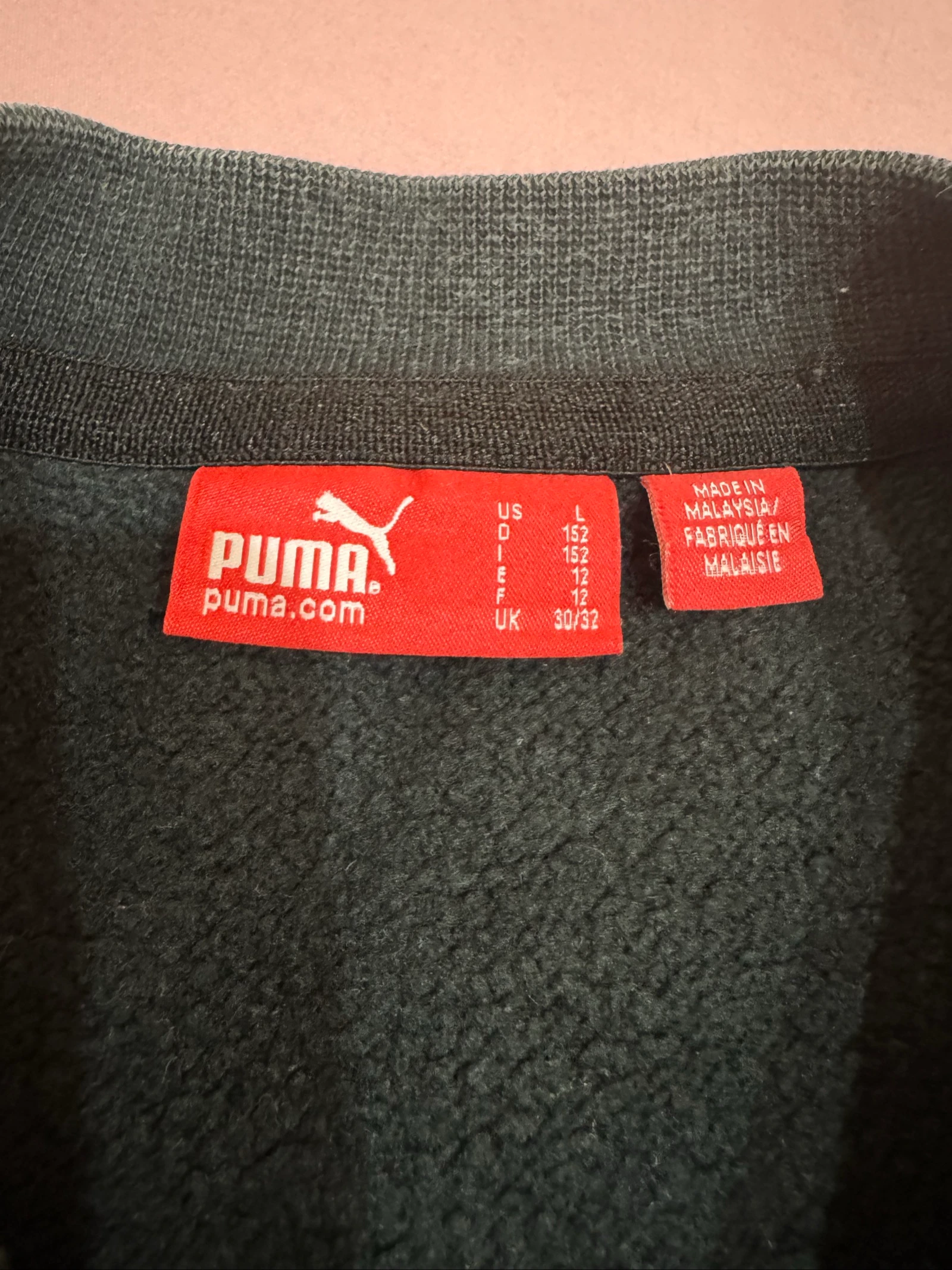Puma Vintage Color Block trui maat L origineel – photo 3